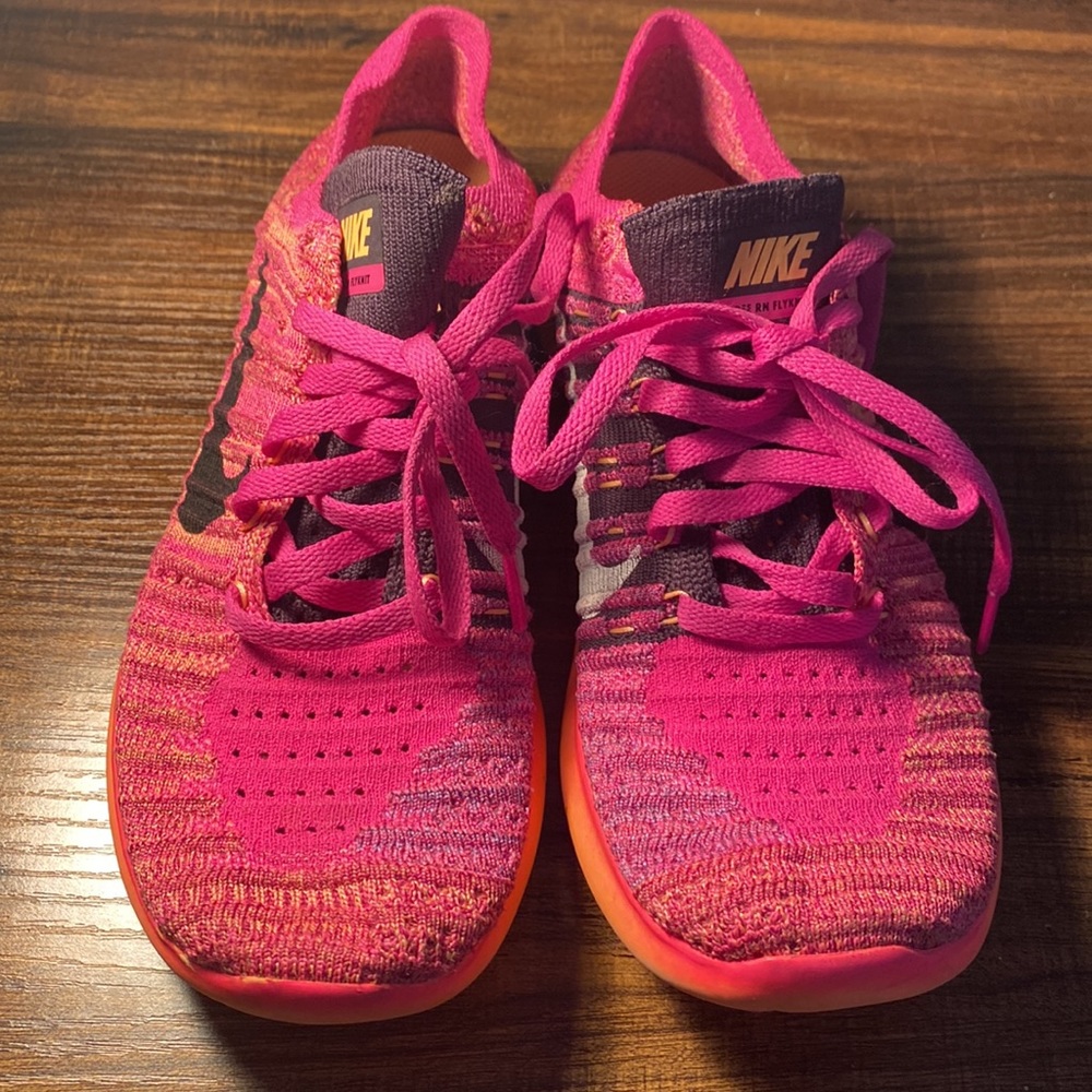 Nike pink sneakers